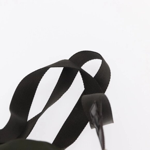 PRADA Backpack Nylon Khaki Silver Auth bs31148 - Picture 9 of 16